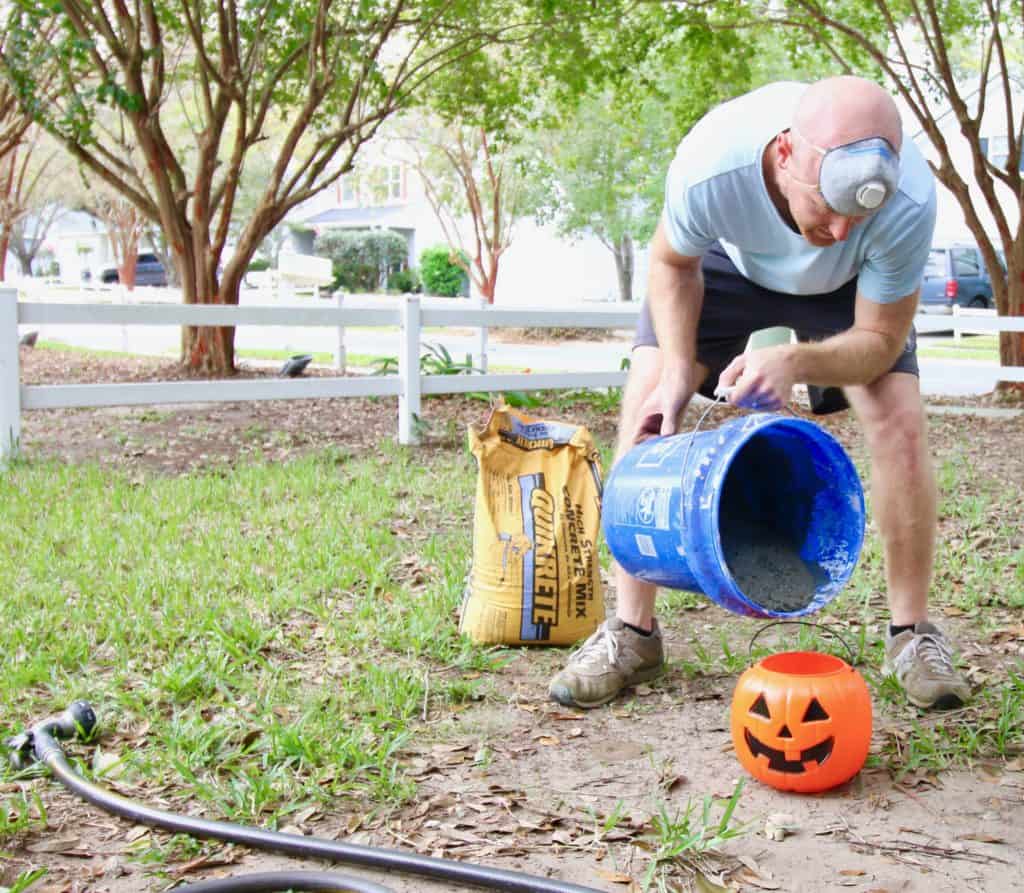 How to Make DIY Concrete Pumpkins via Charleston Crafted