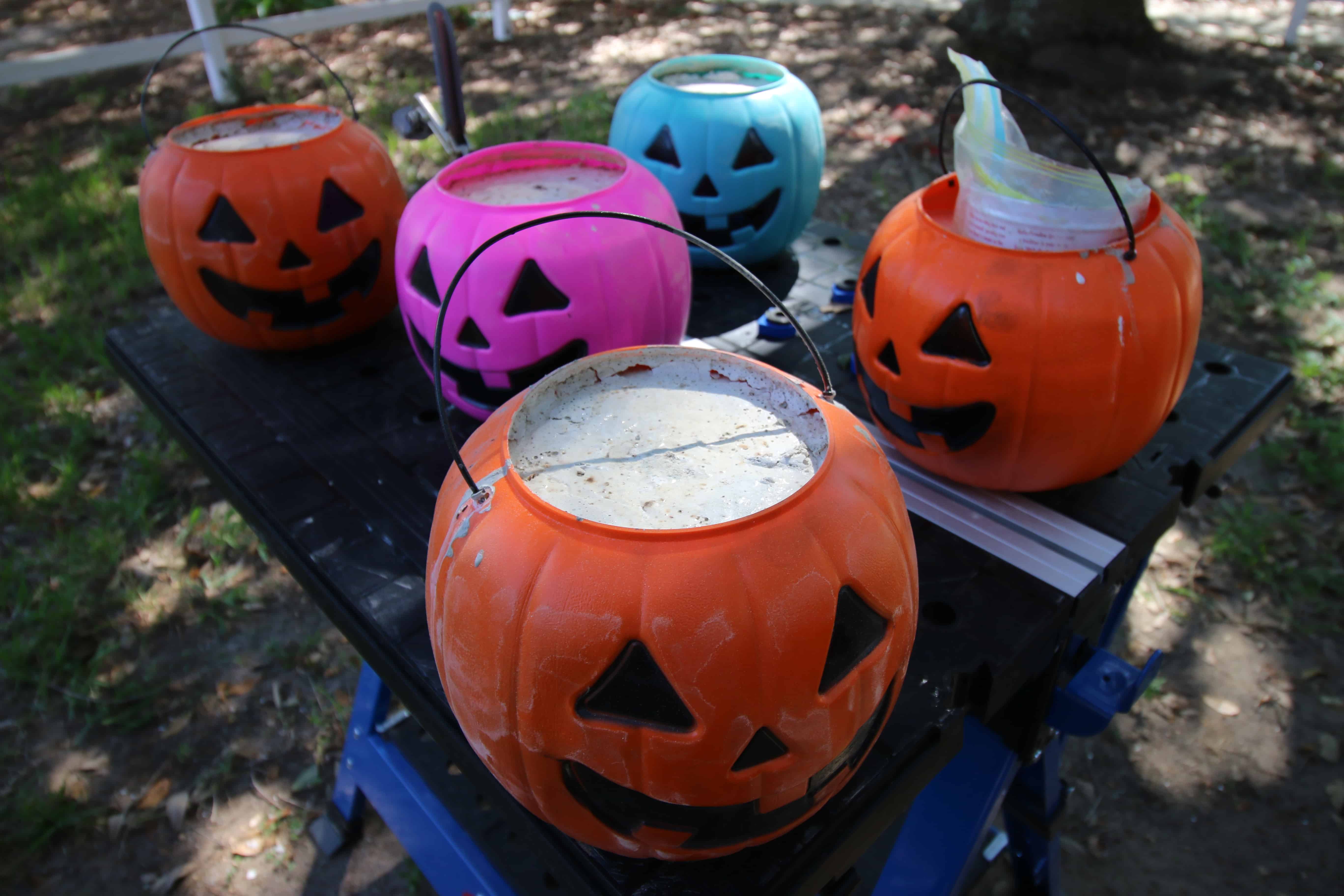 How to Make DIY Concrete Pumpkins