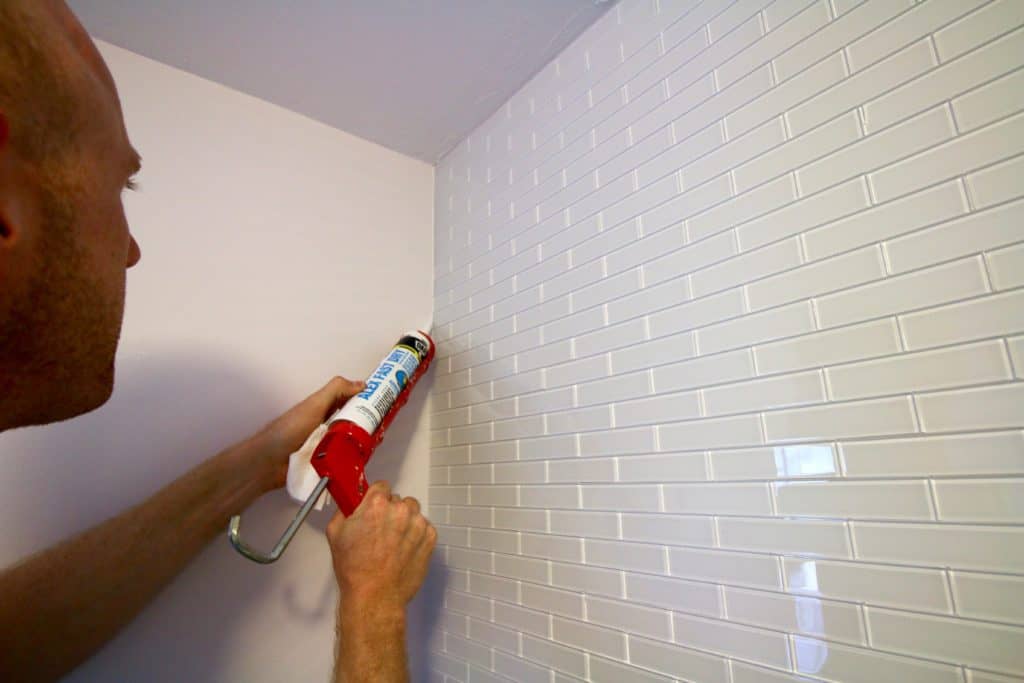 ORC: How to Hang a Peel & Stick Aspect Tile Accent Wall via Charleston Crafted