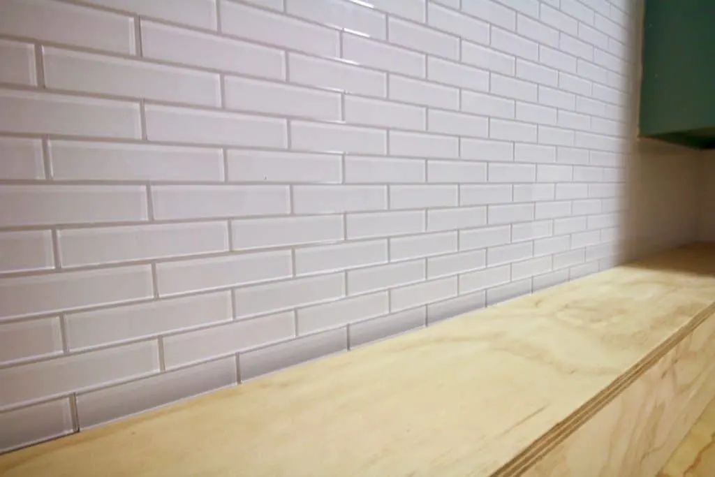 ORC: How to Hang a Peel & Stick Aspect Tile Accent Wall via Charleston Crafted