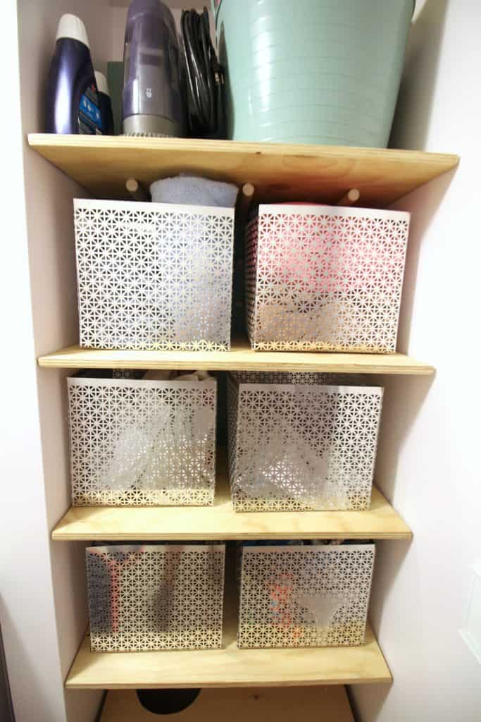 DIY Metal Storage Bins via Charleston Crafted