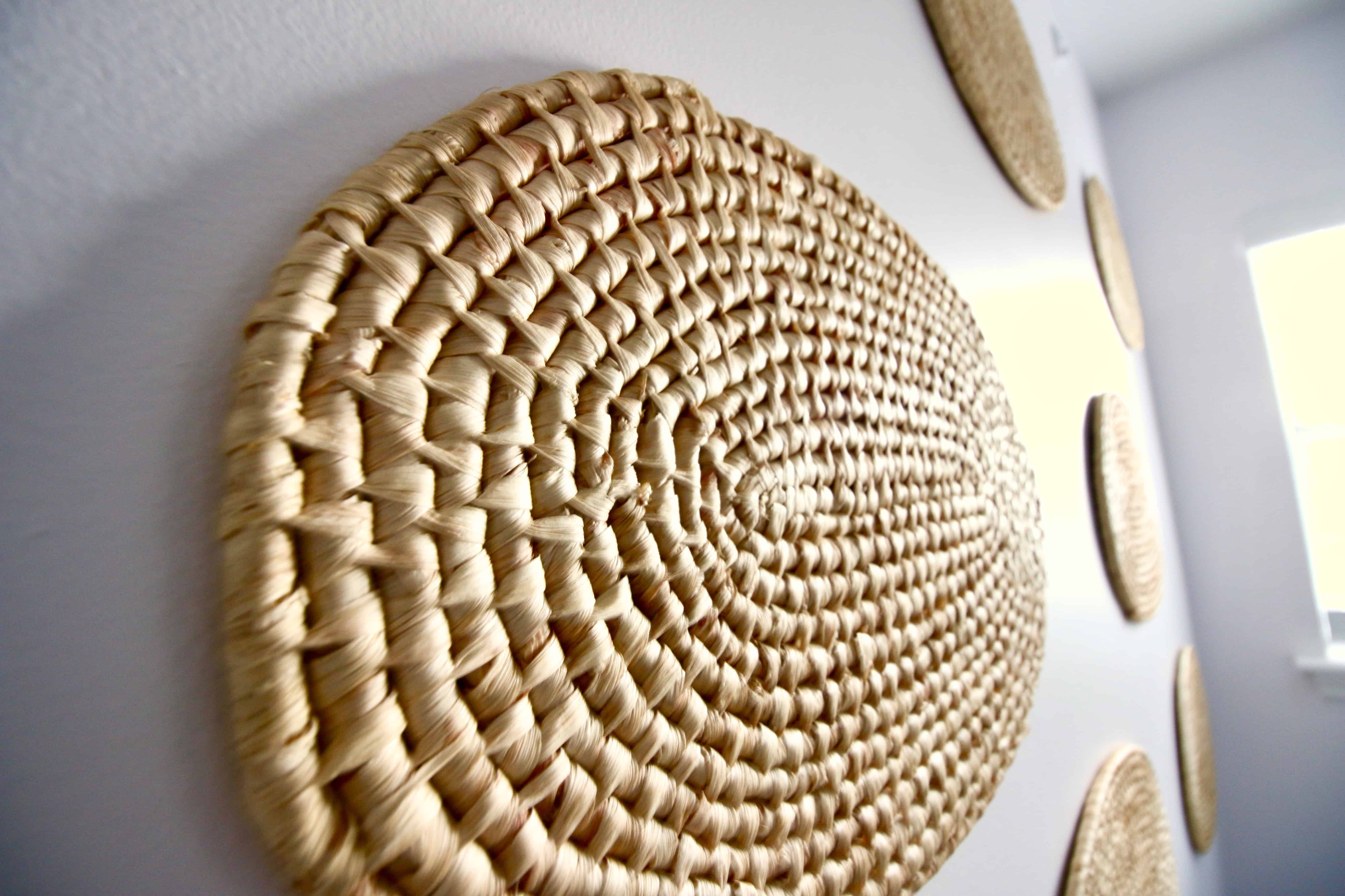 DIY Woven Wall Hanging Display via Charleston Crafted