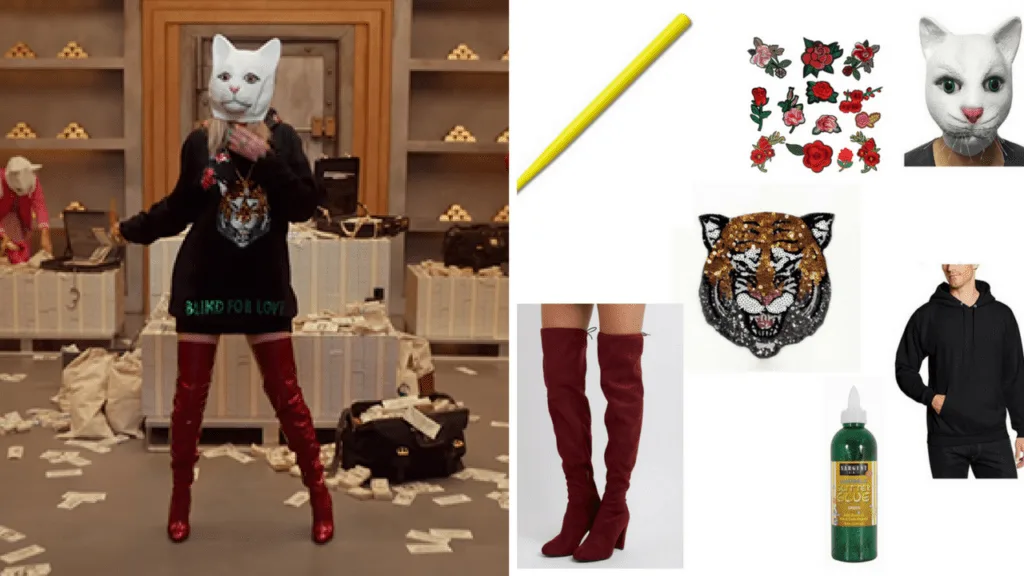 9 Look What You Made Me Do Taylor Swift DIY Halloween Costumes Vault Cat Burglar via Charleston Crafted