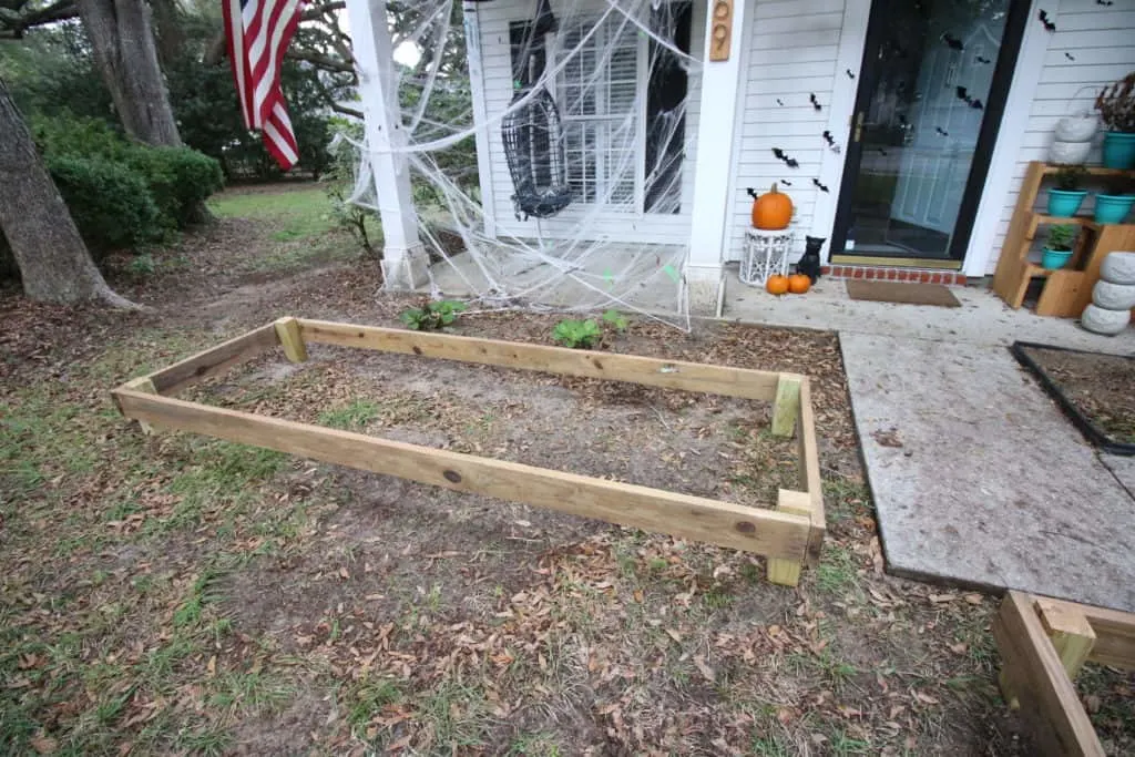 DIY Raised Bed Flower Garden - Charleston Crafted