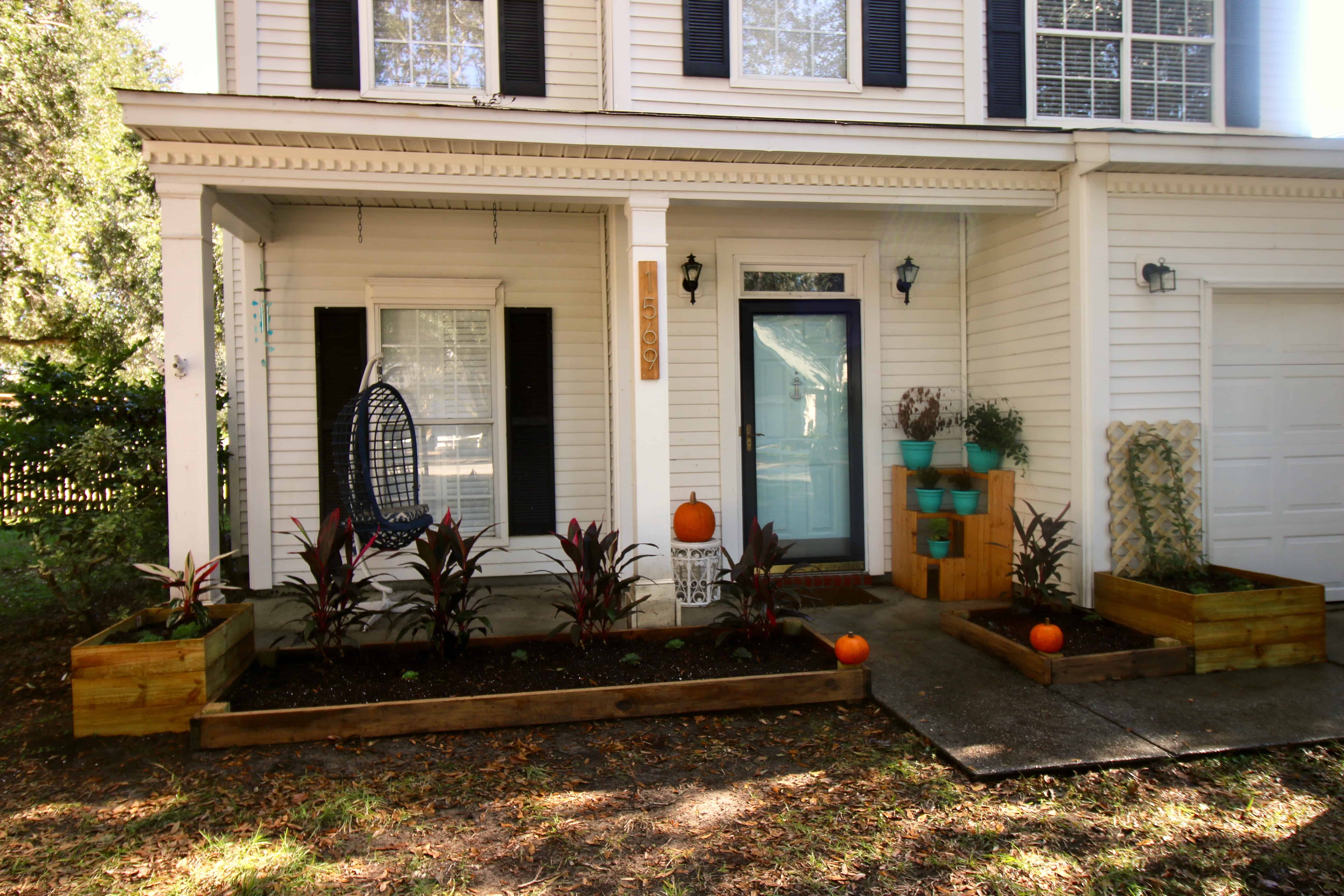 DIY Raised Bed Flower Garden - Charleston Crafted