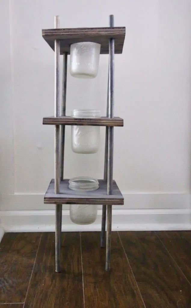 Three Tiered Propagating Plant Stand - Charleston Crafted
