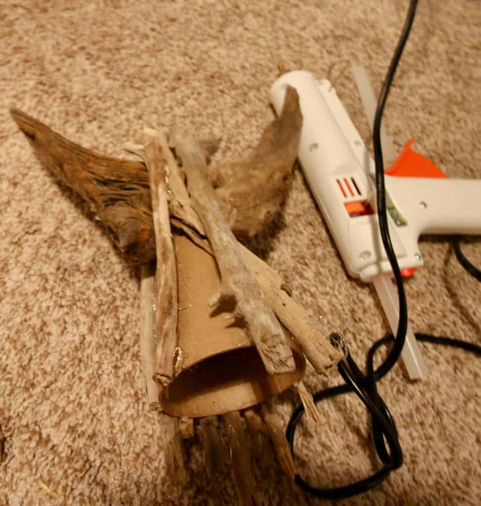 DIY Driftwood Angel Tree Topper - Charleston Crafted