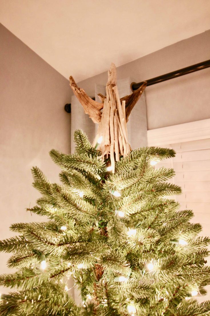 DIY Driftwood Angel Tree Topper - Charleston Crafted
