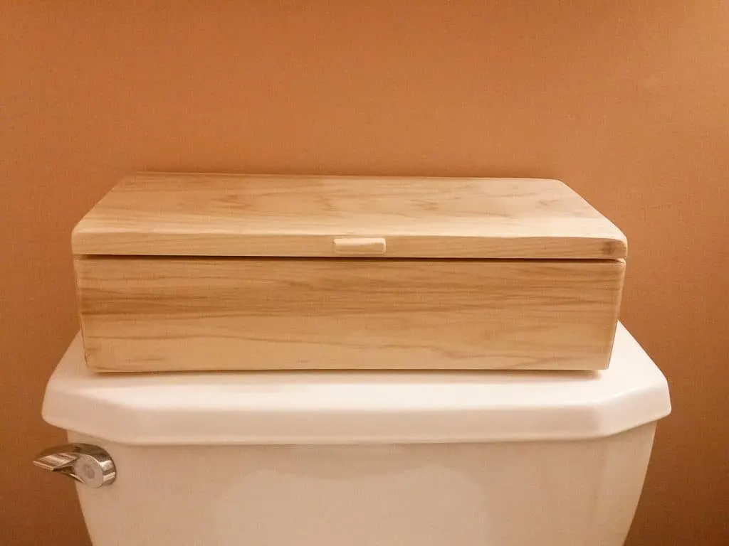 Wooden Makeup Box - Charleston Crafted