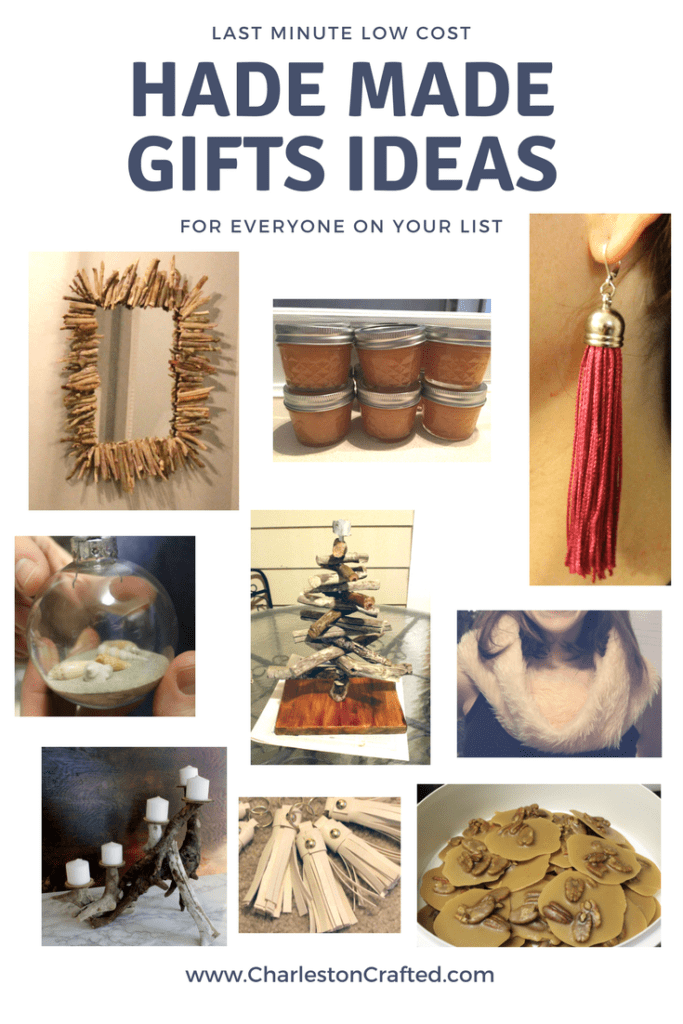 DIY Last Minute Handmade Gift Ideas via Charleston Crafted