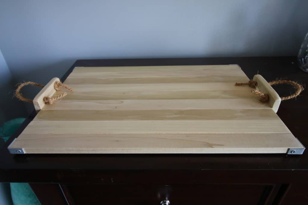 How to make a wooden bar tray - Charleston Crafted