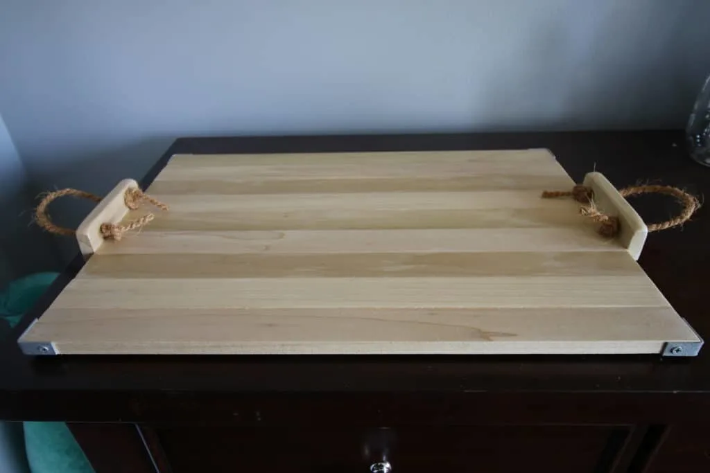 How to make a wooden bar tray - Charleston Crafted