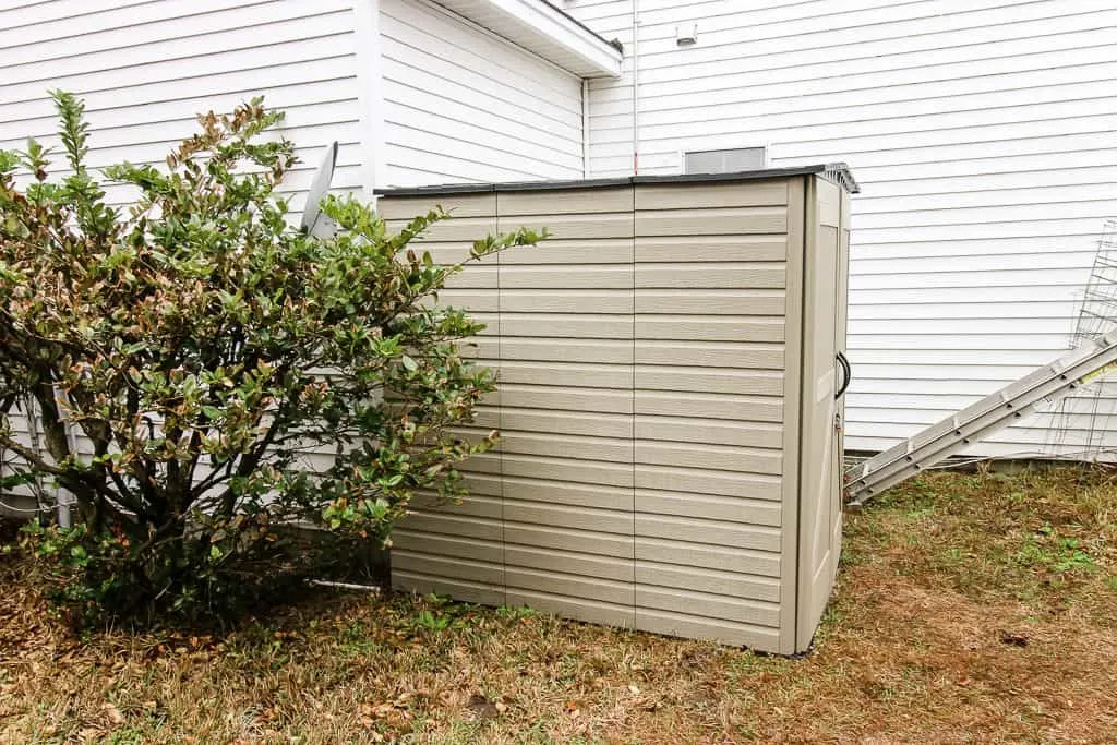 Why we got a Rubbermaid Roughneck Storage Shed via Charleston Crafted