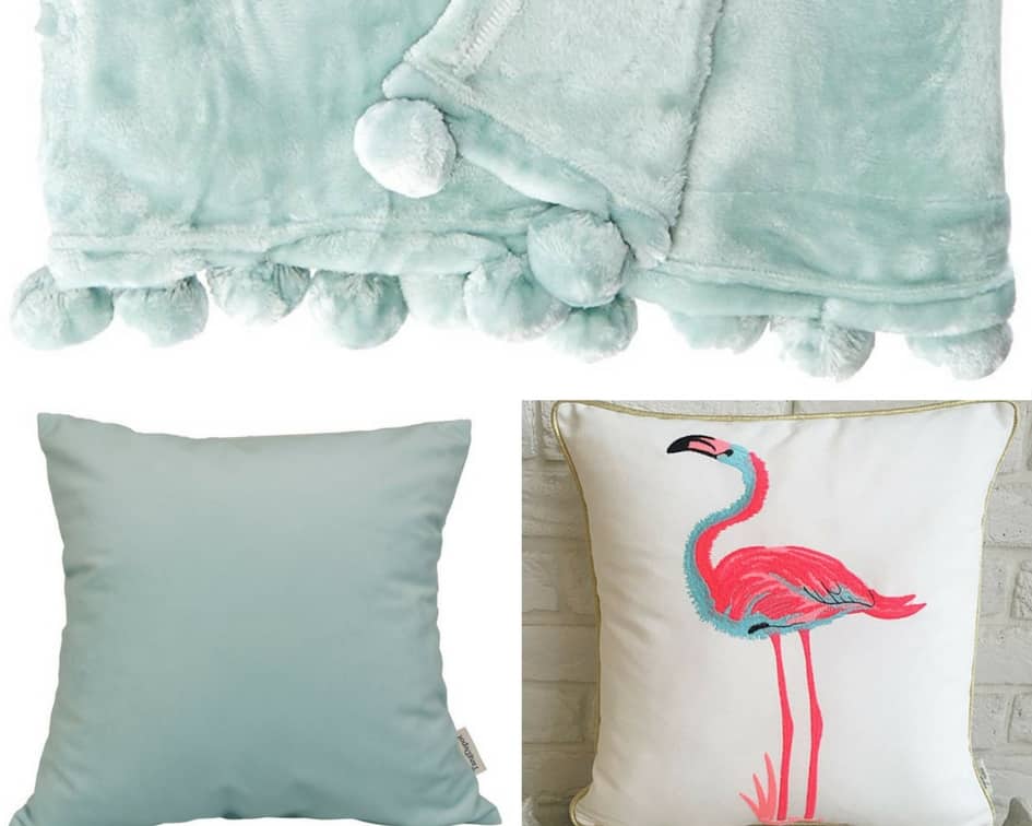 Six Nautical Pillow + Blanket Combinations via Charleston Crafted