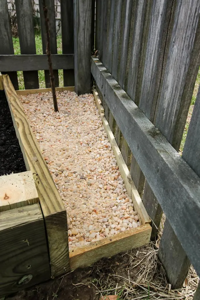 Using Pebbles to Fill Outdoor Dead Space - Charleston Crafted
