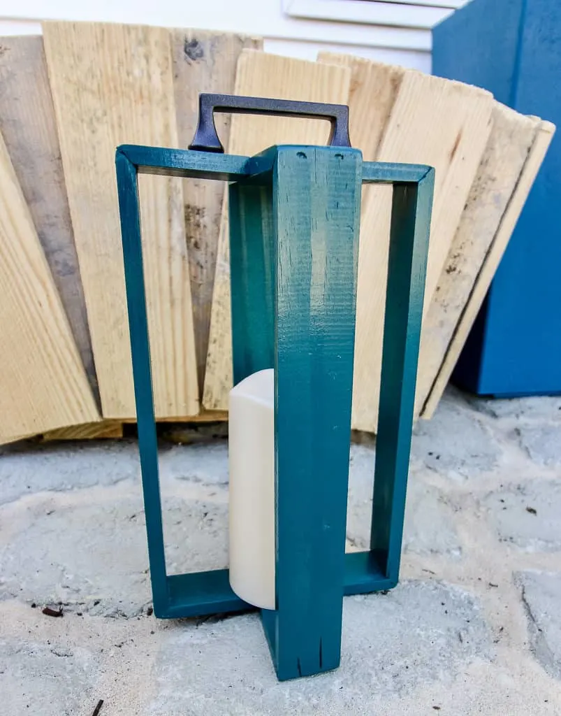 DIY Wooden Lantern - Charleston Crafted
