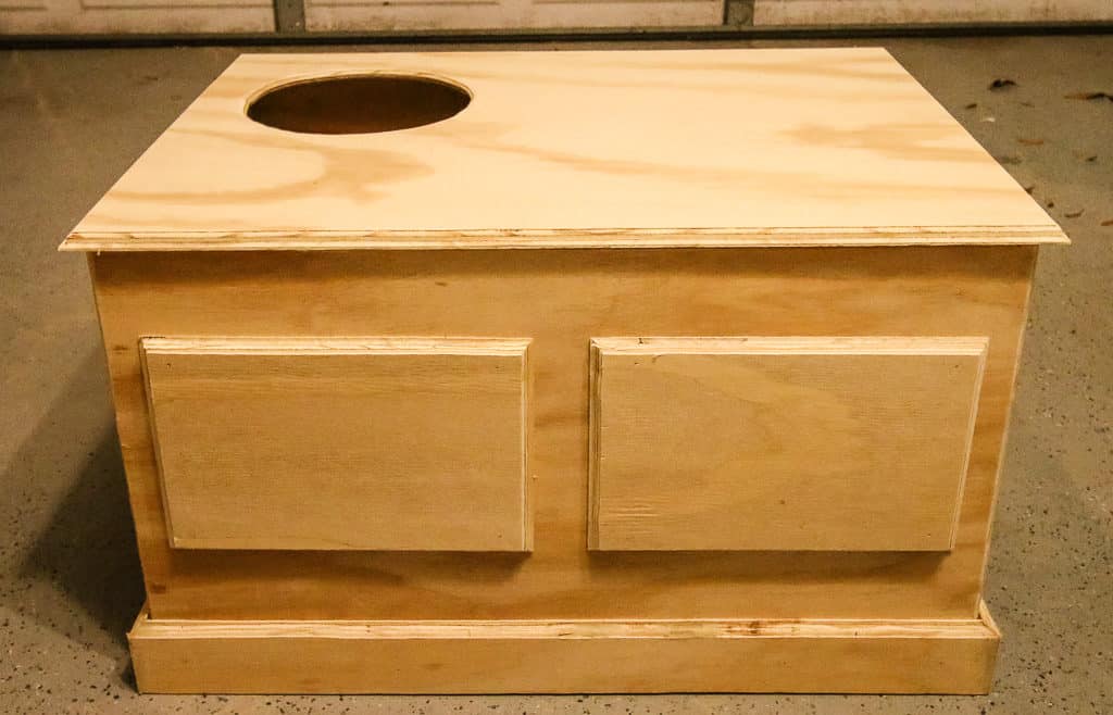 DIY Hidden Litter Box Solution - Charleston Crafted