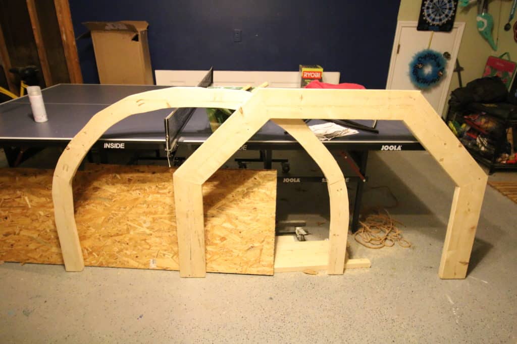 How to build a DIY Garden Arbor Arch - Charleston Crafted.