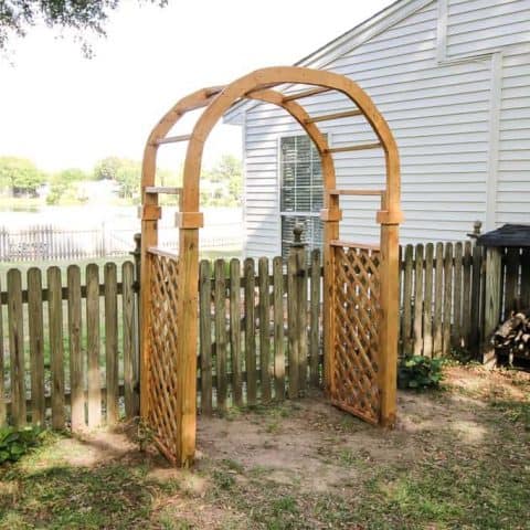 How to Build a Garden Arbor Arch