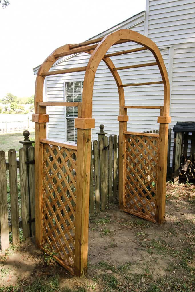 How to Build a Garden Arbor Arch