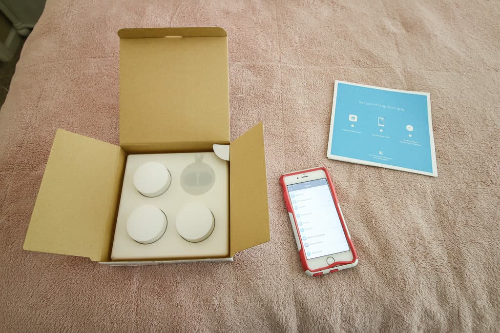 Nest Temperature Sensor Review via Charleston Crafted