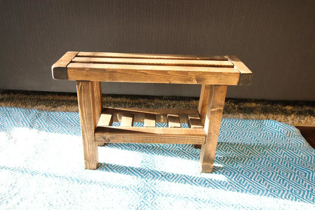 DIY Wooden Foot Rest - Charleston Crafted