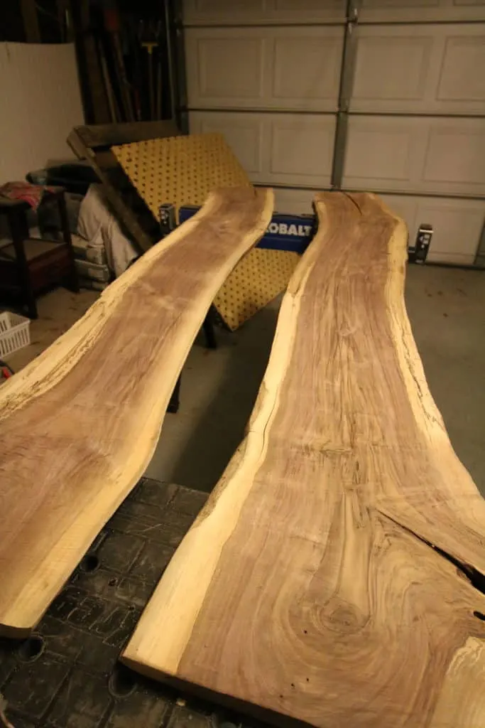 Live Edge Wood Project Plans via Charleston Crafted