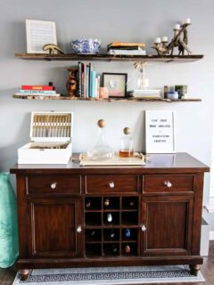 Live Edge Wood Shelves DIY via Charleston Crafted