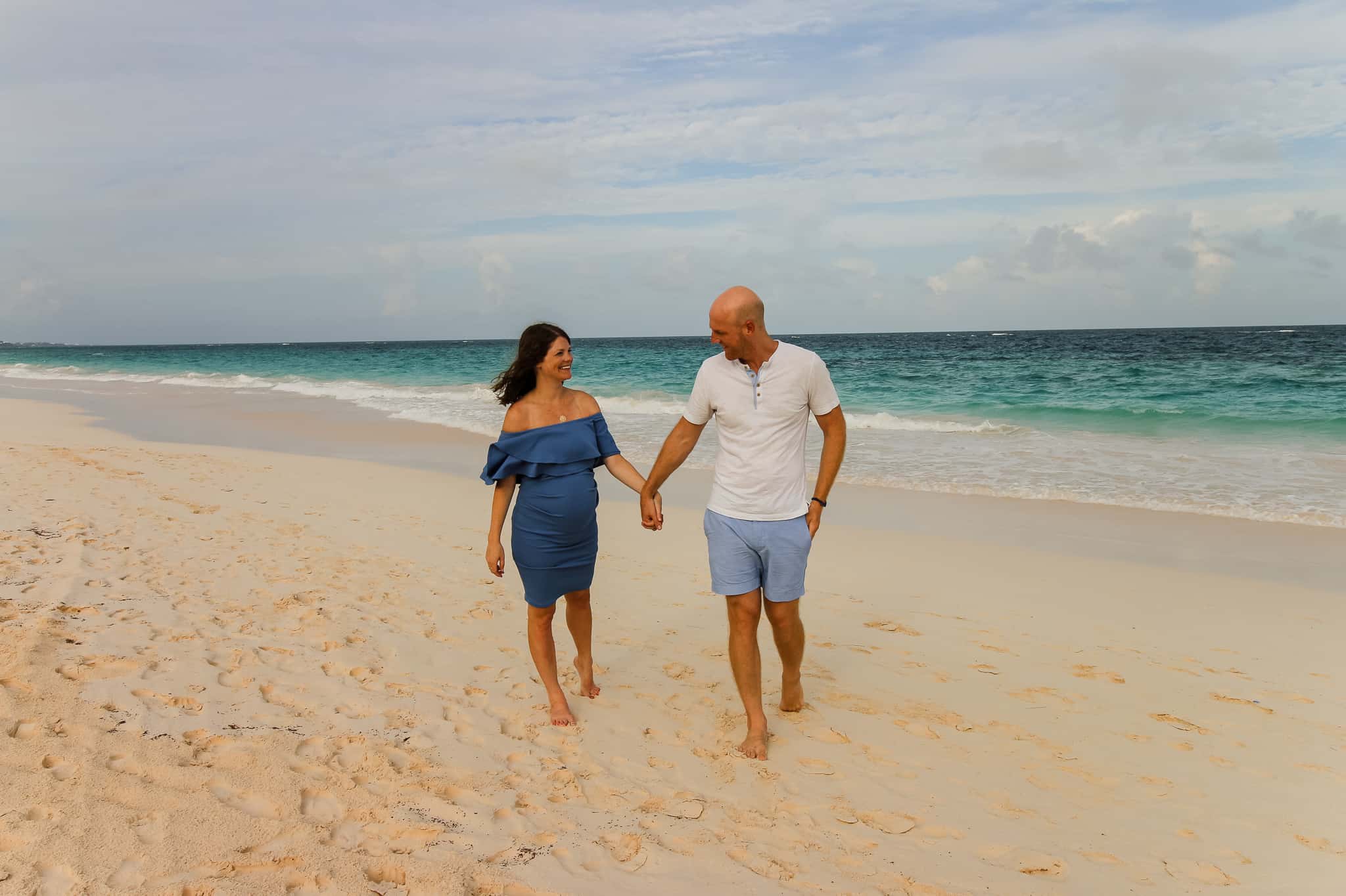 DIY Beach Maternity Photography Beach