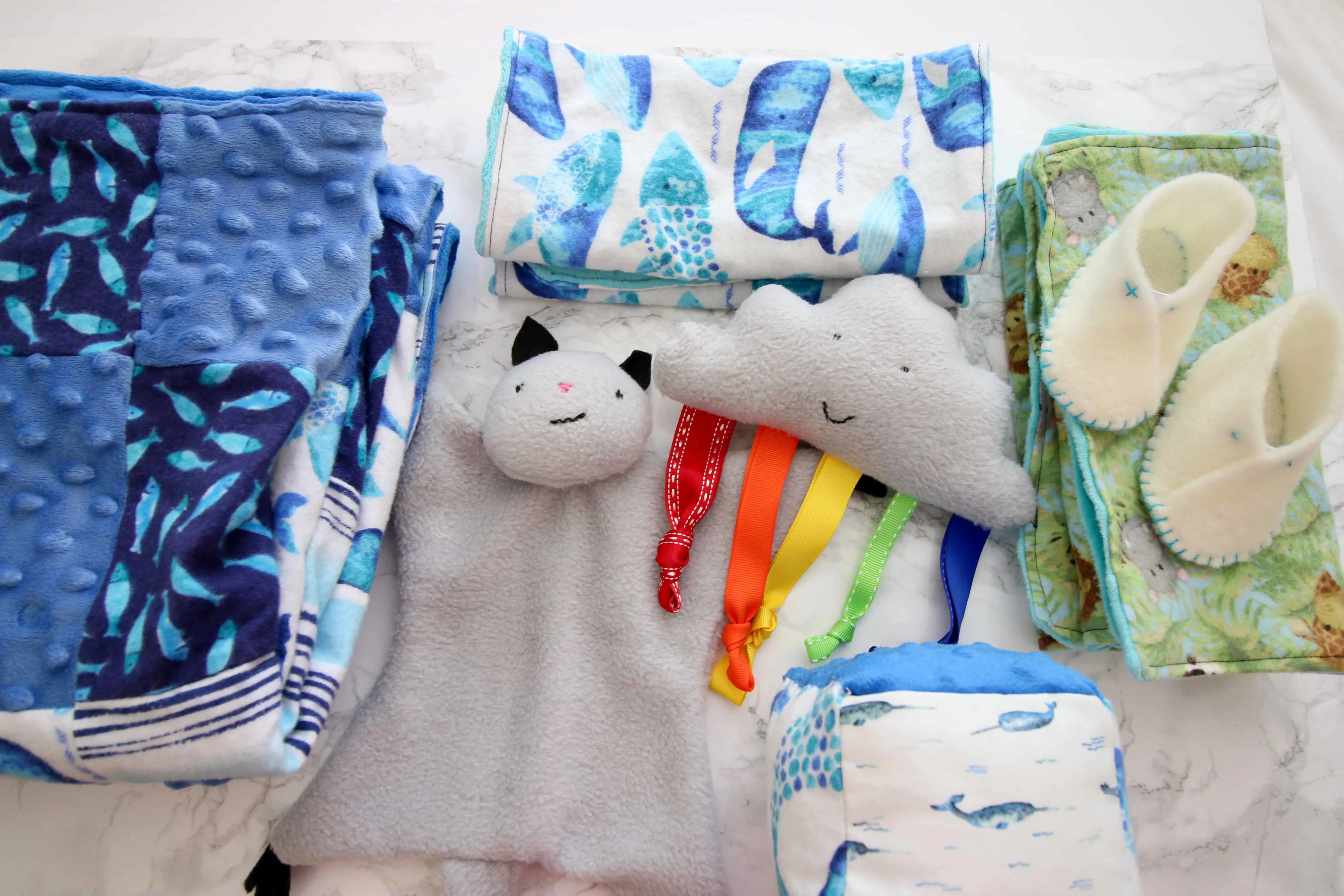 Things to Sew for a Baby Nursery via Charleston Crafted