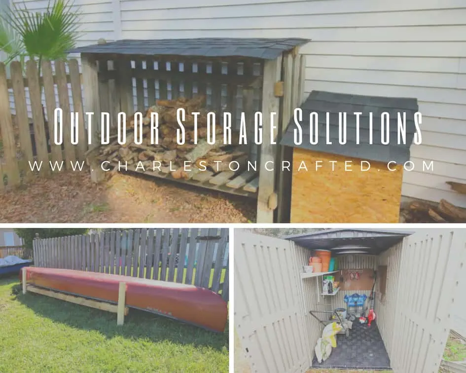 Outdoor Storage Solutions - Charleston Crafted