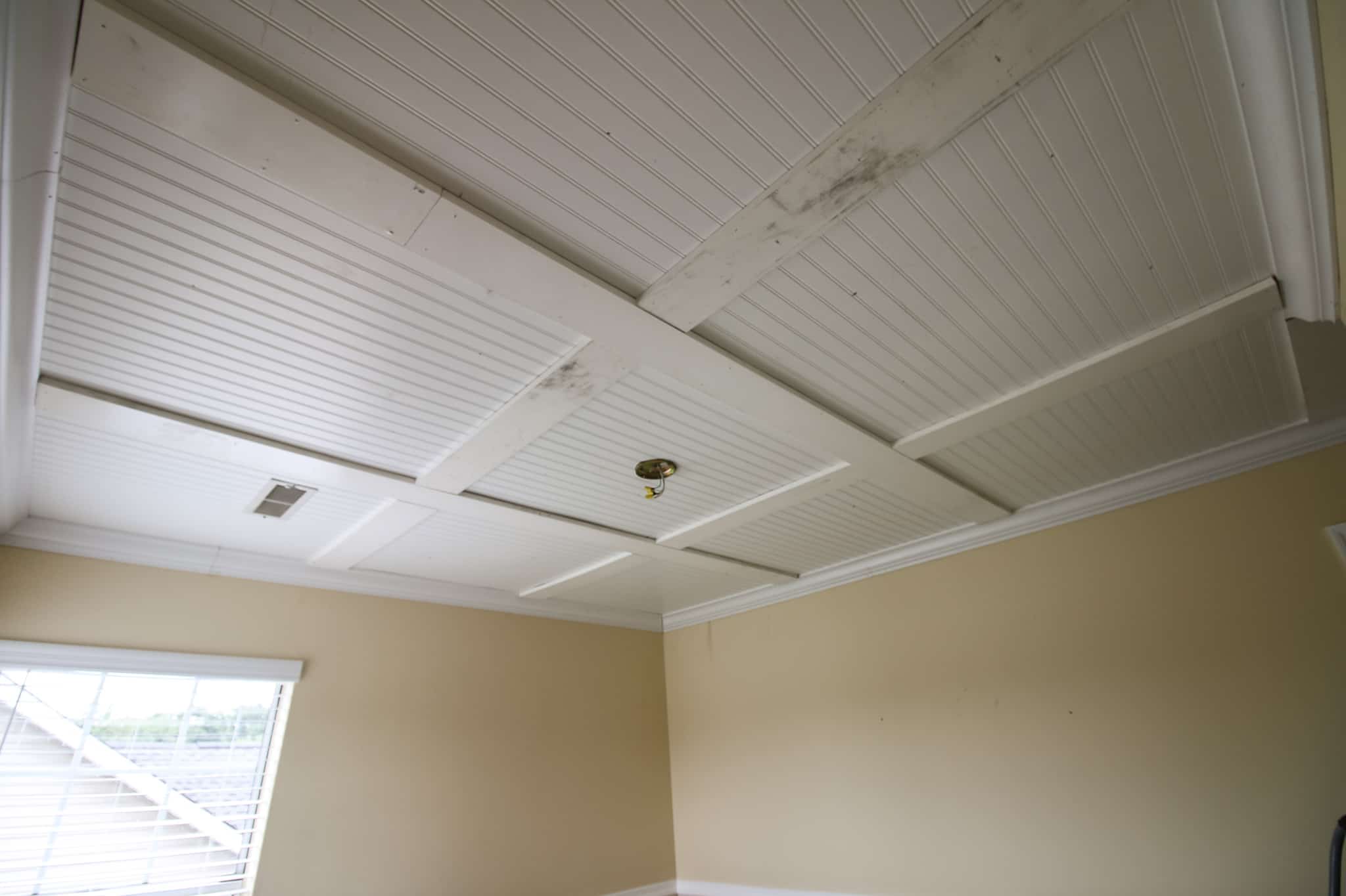 Diy Coffered Ceiling