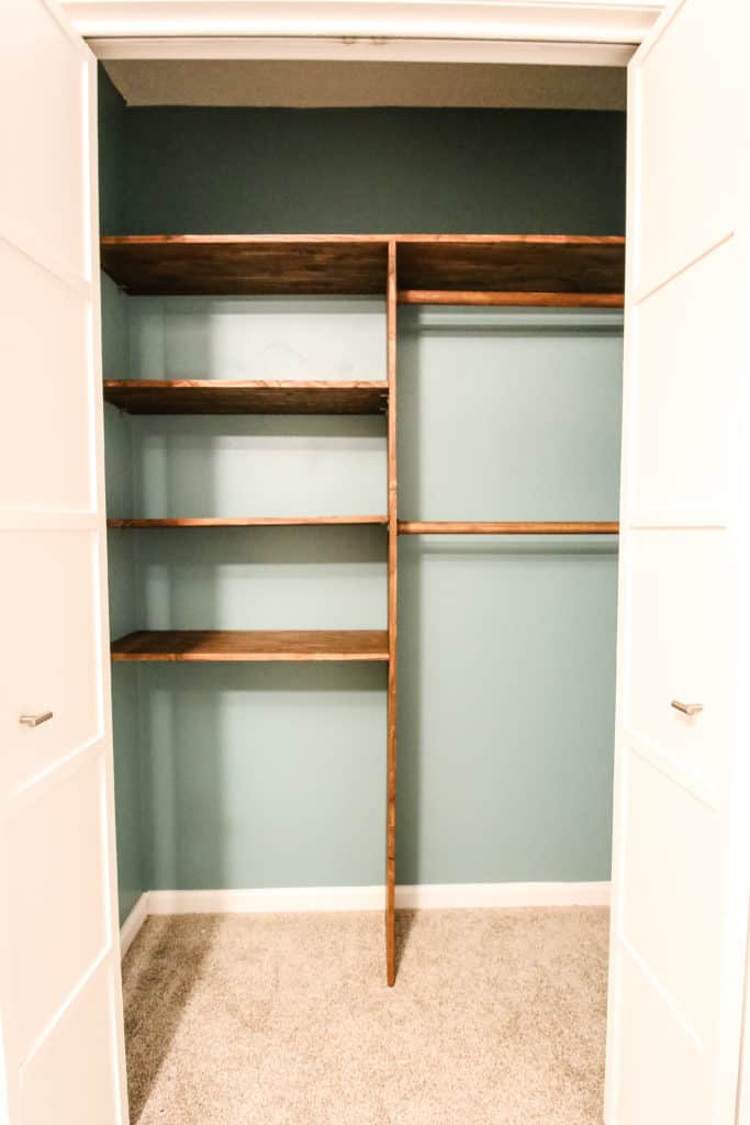 Full Nursery Closet System via Charleston Crafted