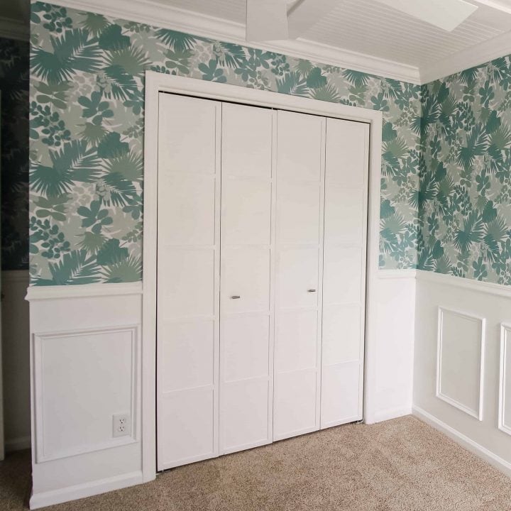 How to make over bifold closet doors