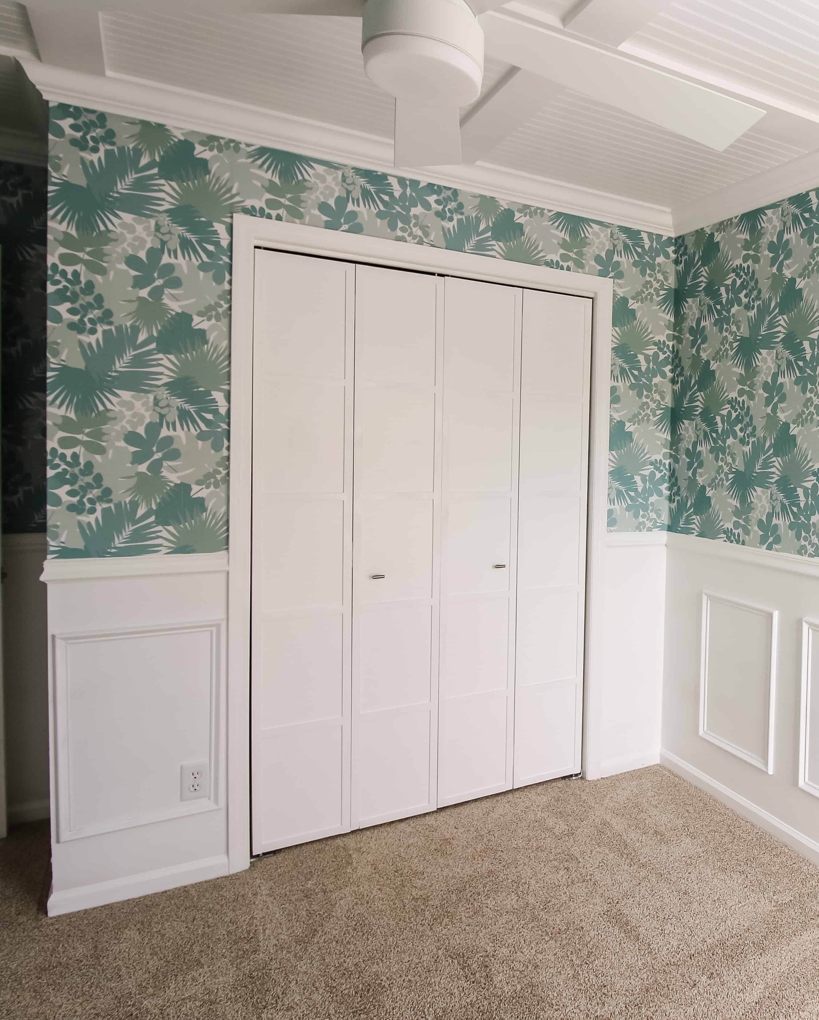 Bi Fold Closet Door Makeover