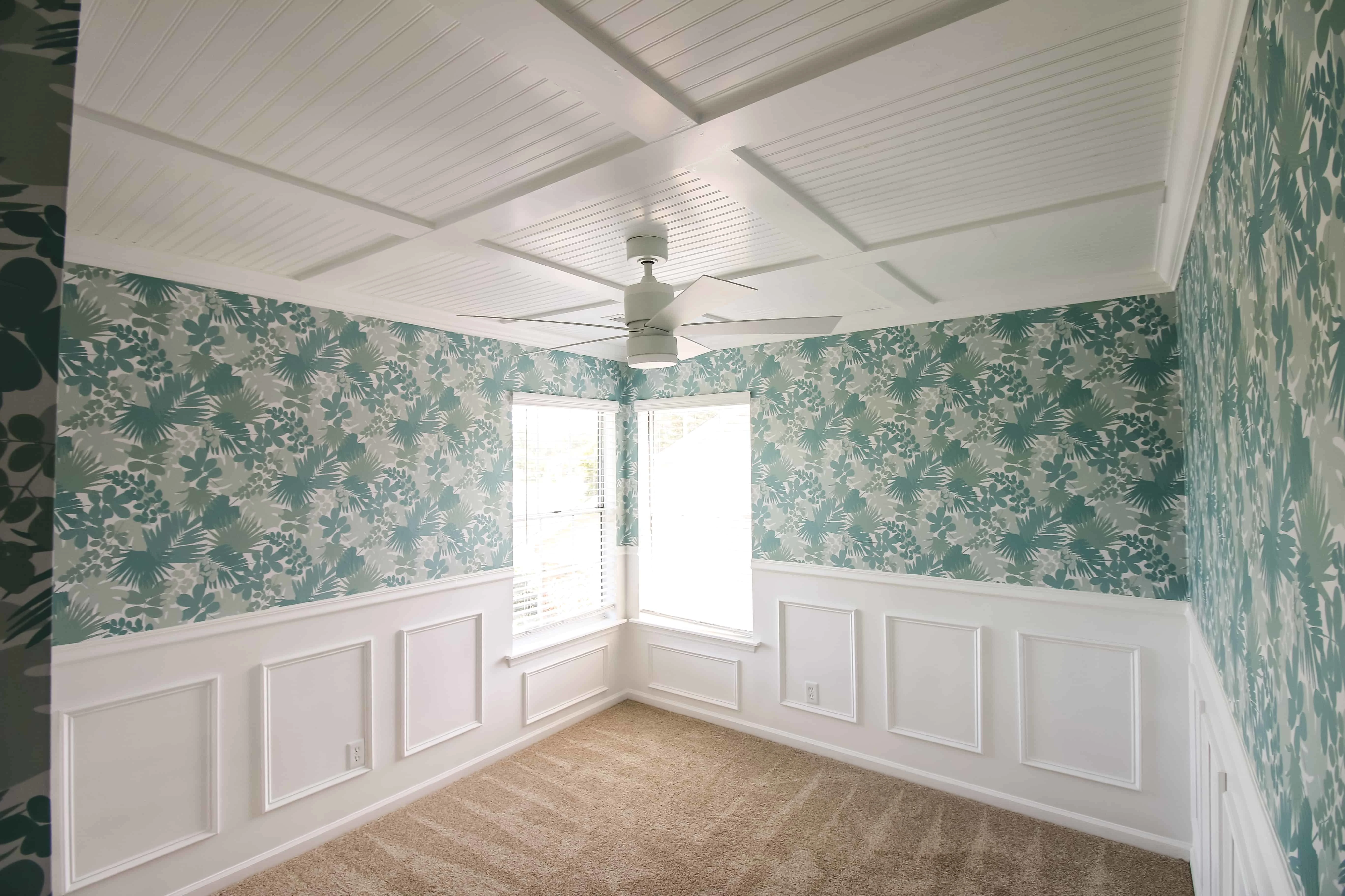 DIY Coffered Ceiling