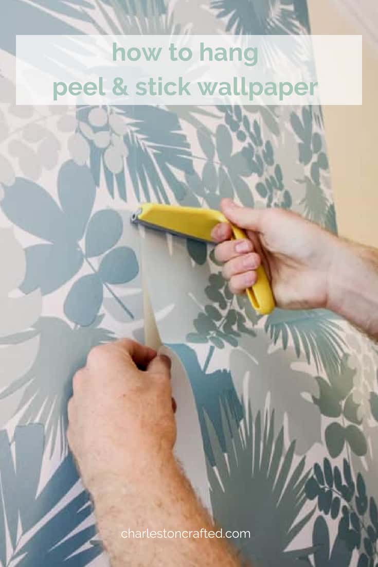 How to Hang Peel and Stick Wallpaper - Driven by Decor