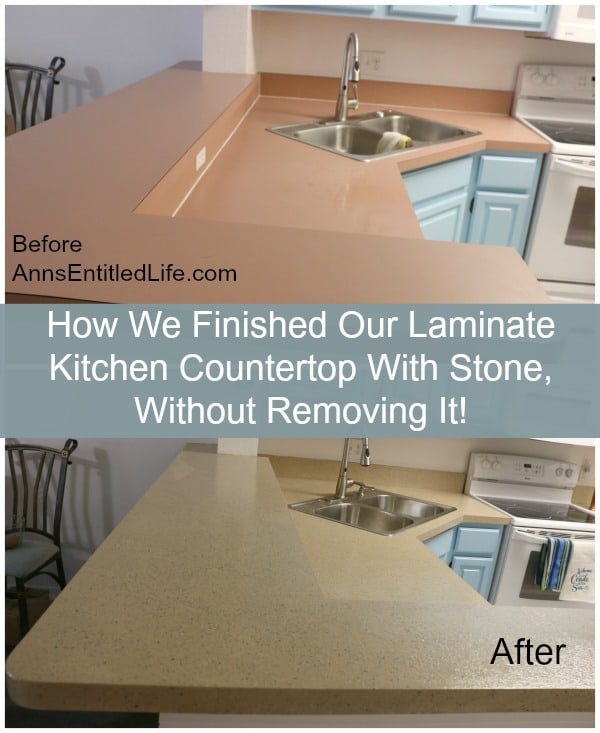 Laminate Counter Top Stone Without Removing