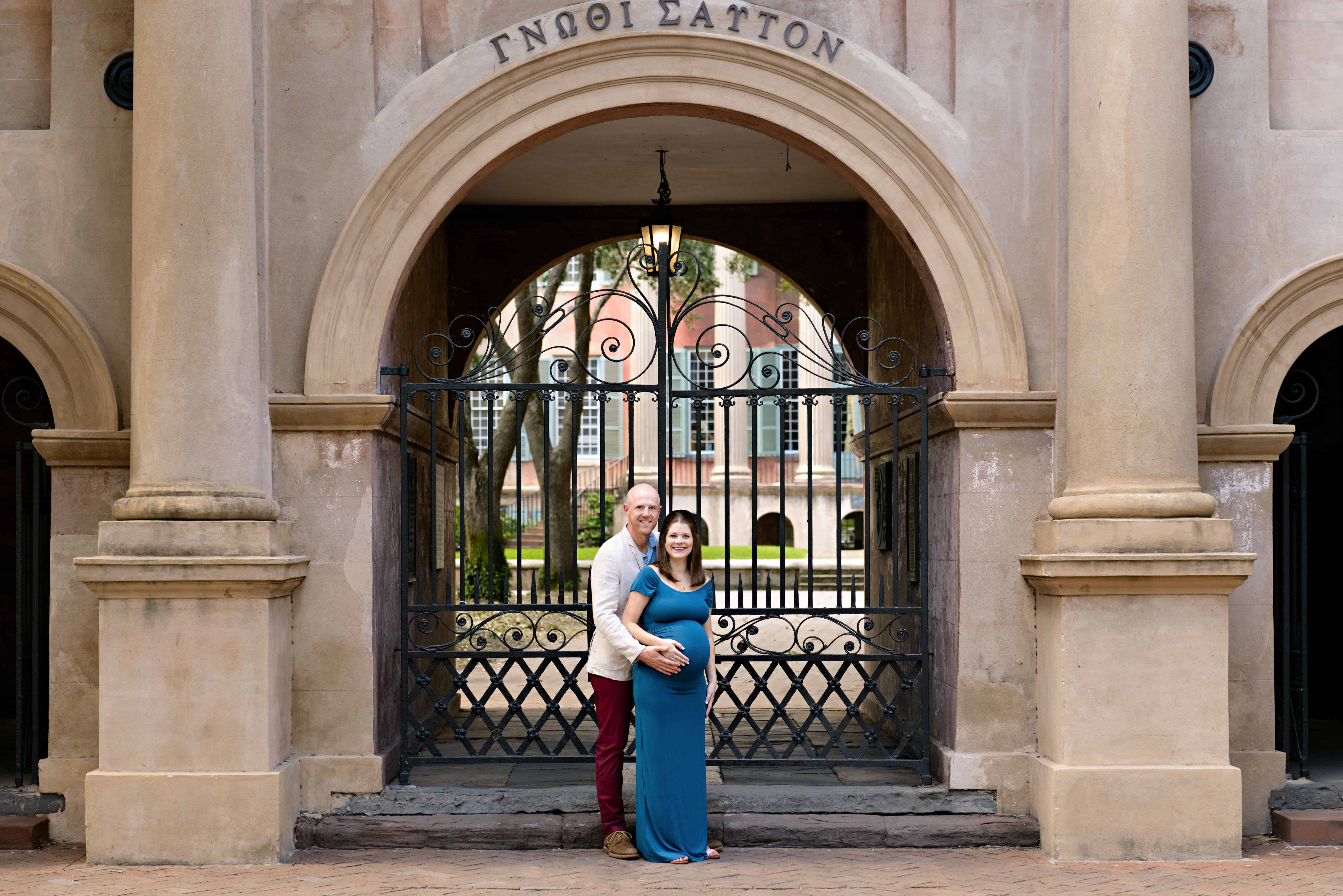 Maternity Photos College of Charleston