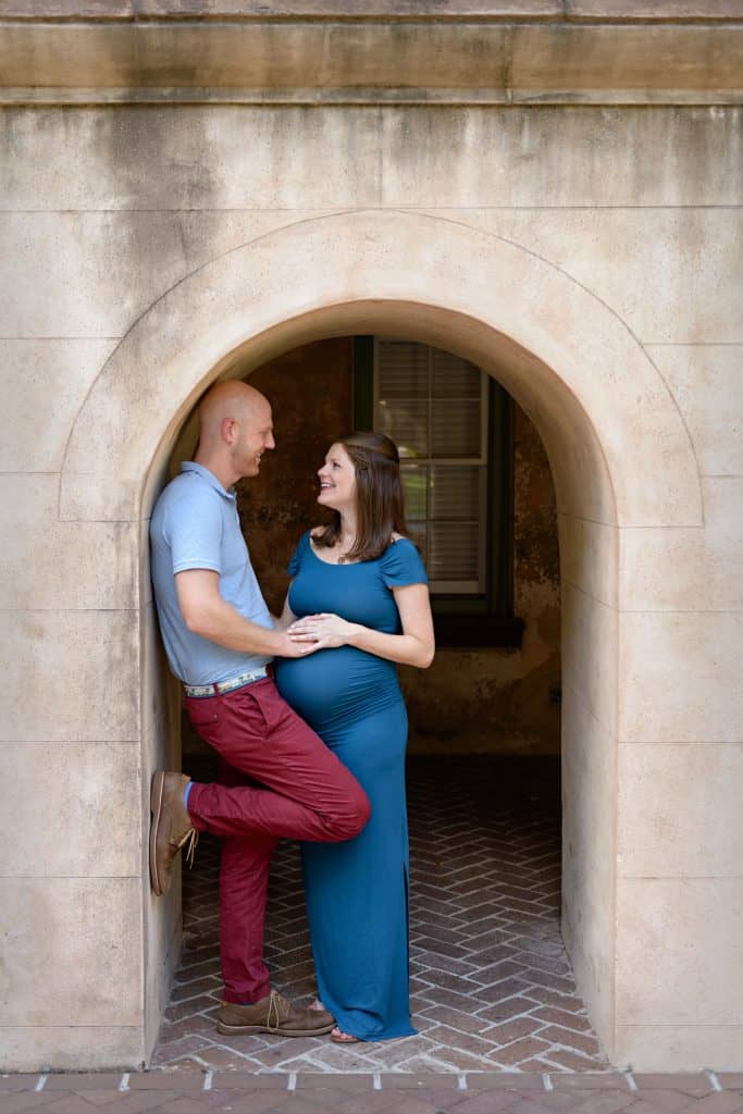 Maternity Photos College of Charleston