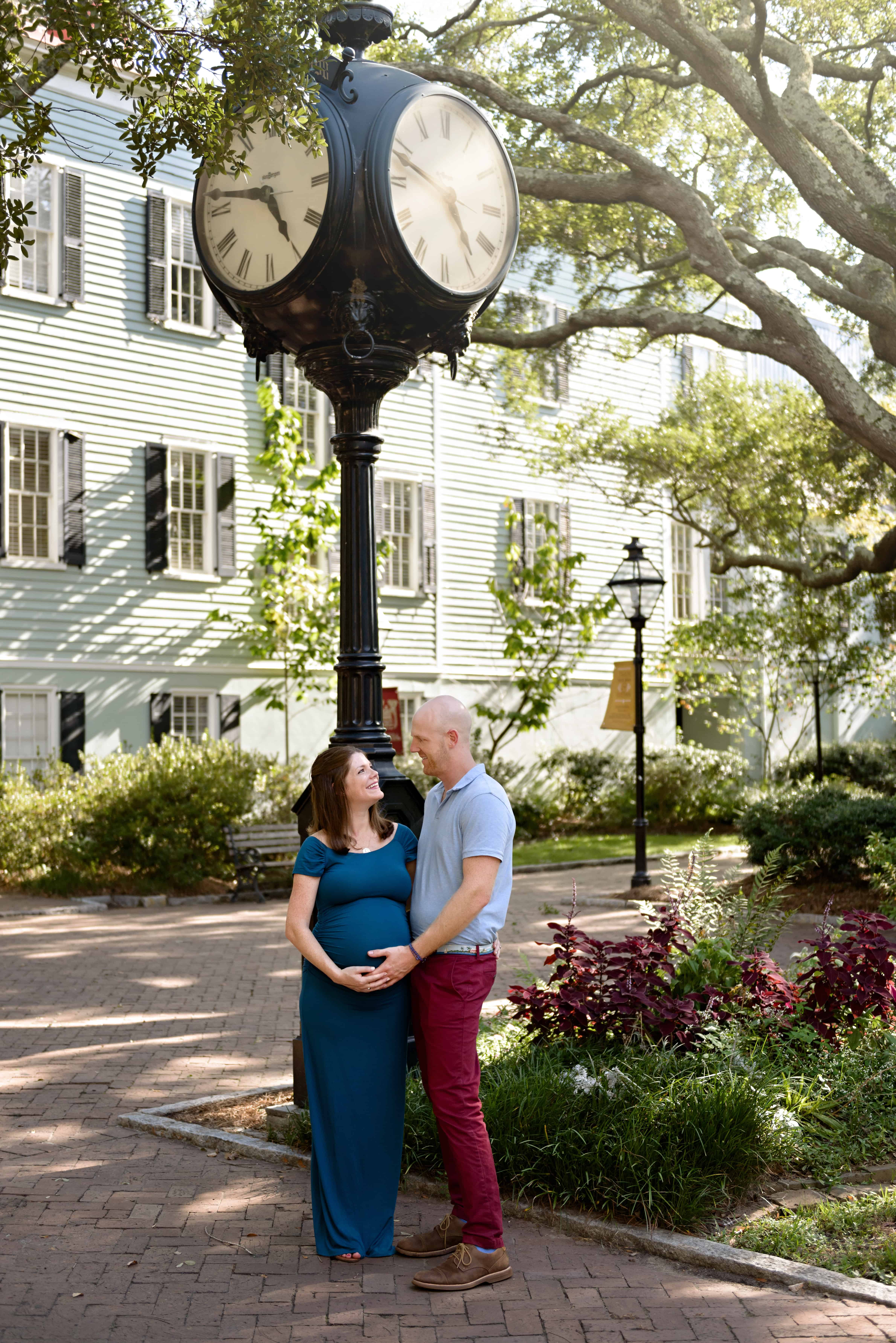 Maternity Photos College of Charleston