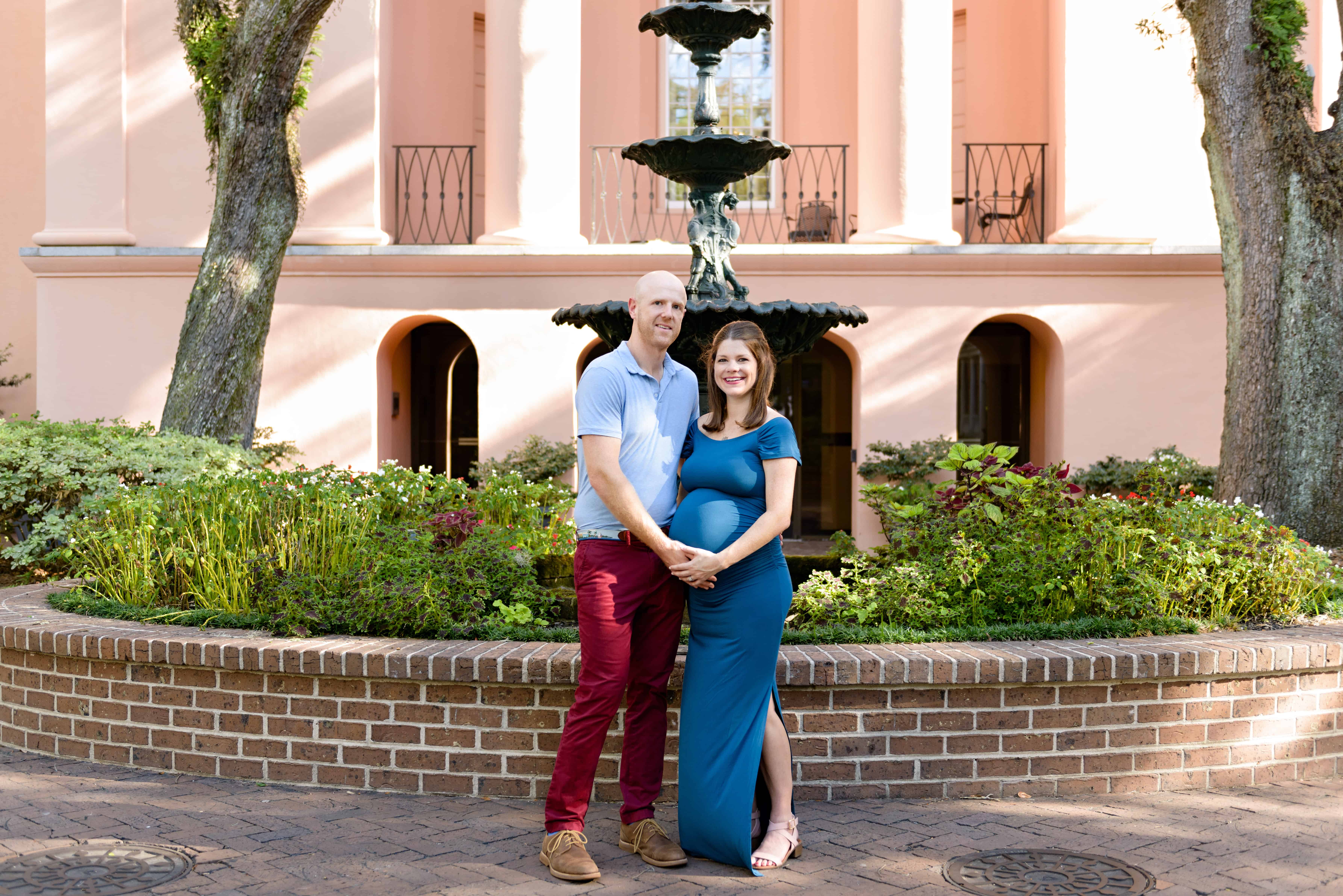 Maternity Photos College of Charleston