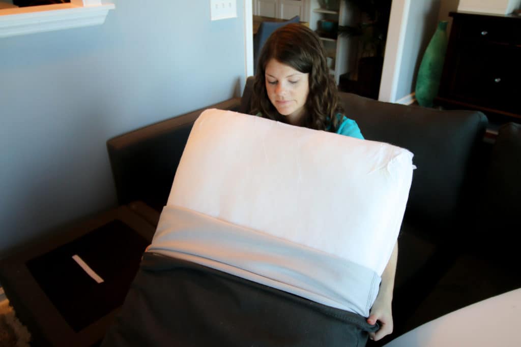 How to stuff sofa cushions remove sofa cushions from their covers