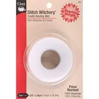 Dritz Stitch Witchery Fusible Bonding Web Regular Weight.625" X20yd