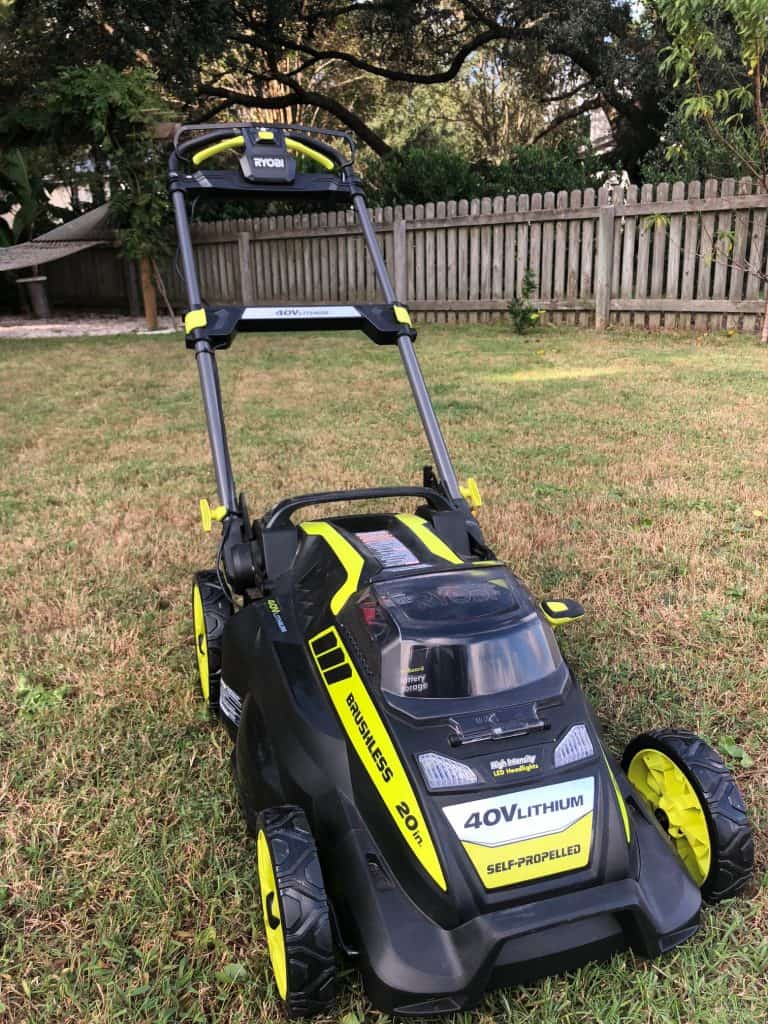 RYOBI 40v Mower Review - Charleston Crafted