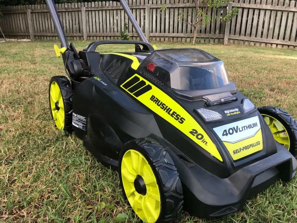 RYOBI 40v Mower Review - Charleston Crafted