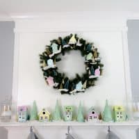 How to make a Christmas Village Display