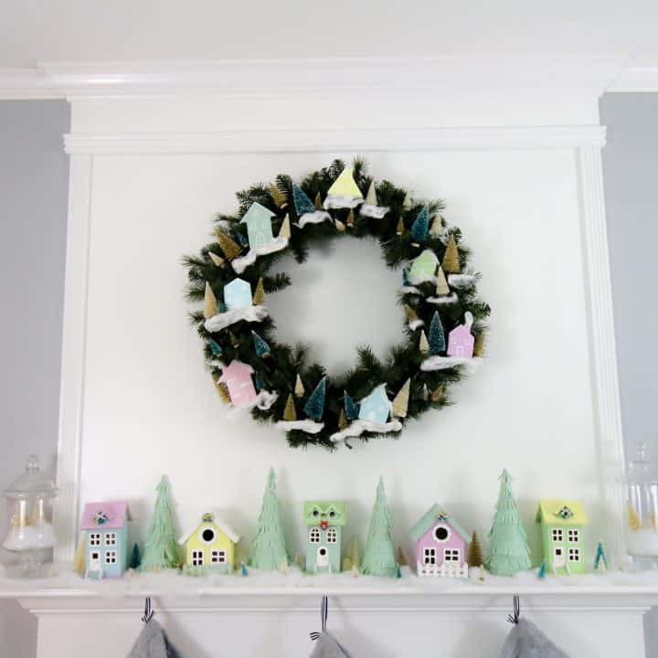 How to make a Christmas Village Display