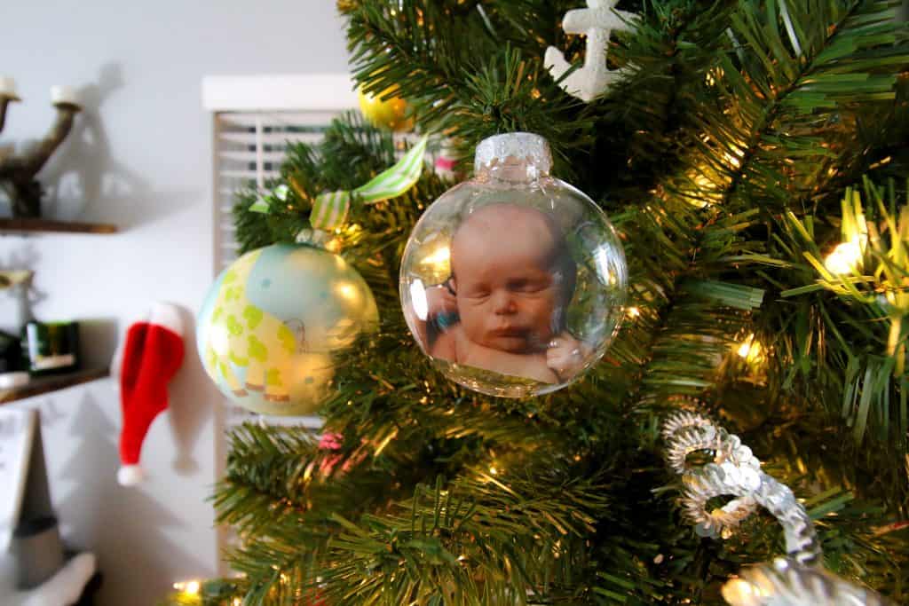 DIY Photo Christmas Ornament
