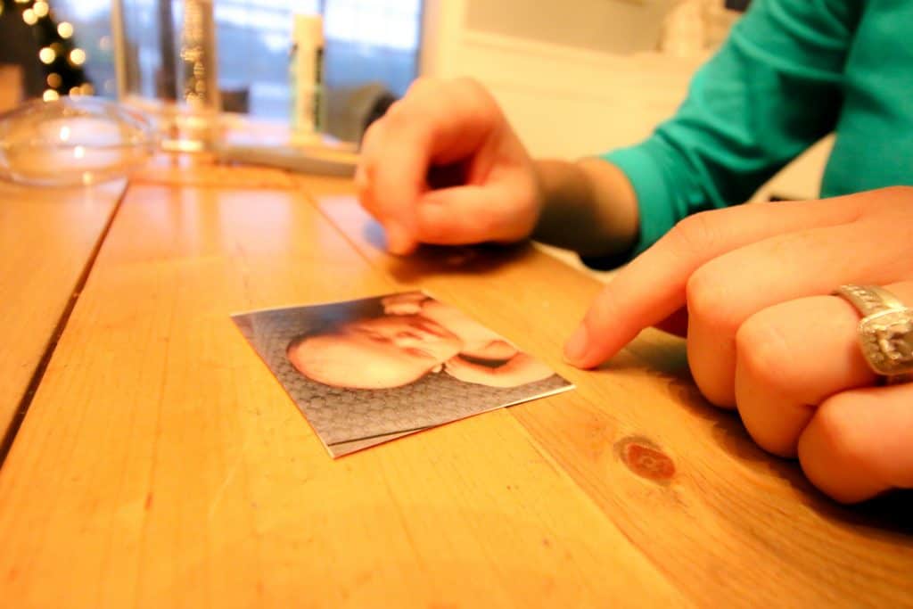 DIY Photo Christmas Ornament